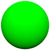 The colour green